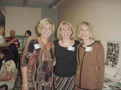 Pat Regan, Charlotte Reed, Joan Braun