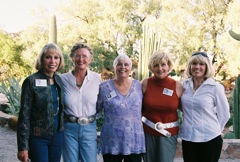 Joan Braun, Diane Vance, Alice Westmoreland, Pat Regan & Charlotte Reed