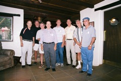 JV BB - Coach Hart, Don Hardy, Alan Humphrey, Tom Embry, Larry Brosh, Maynard McDole, Duane Brockman & Gary Noyes