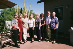 Fran, Joan, Pat, Clara, Charlene, Diana, Diane & Mary Alice