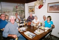 Bill, Randi, Judy, Jack, George & wife, Lowell & wife