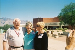 Ron Johnson, Clara Gastelum and Jan Miller