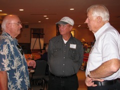 Bob Nowak '57, Daryl Wood .57 & Milt Evans '57